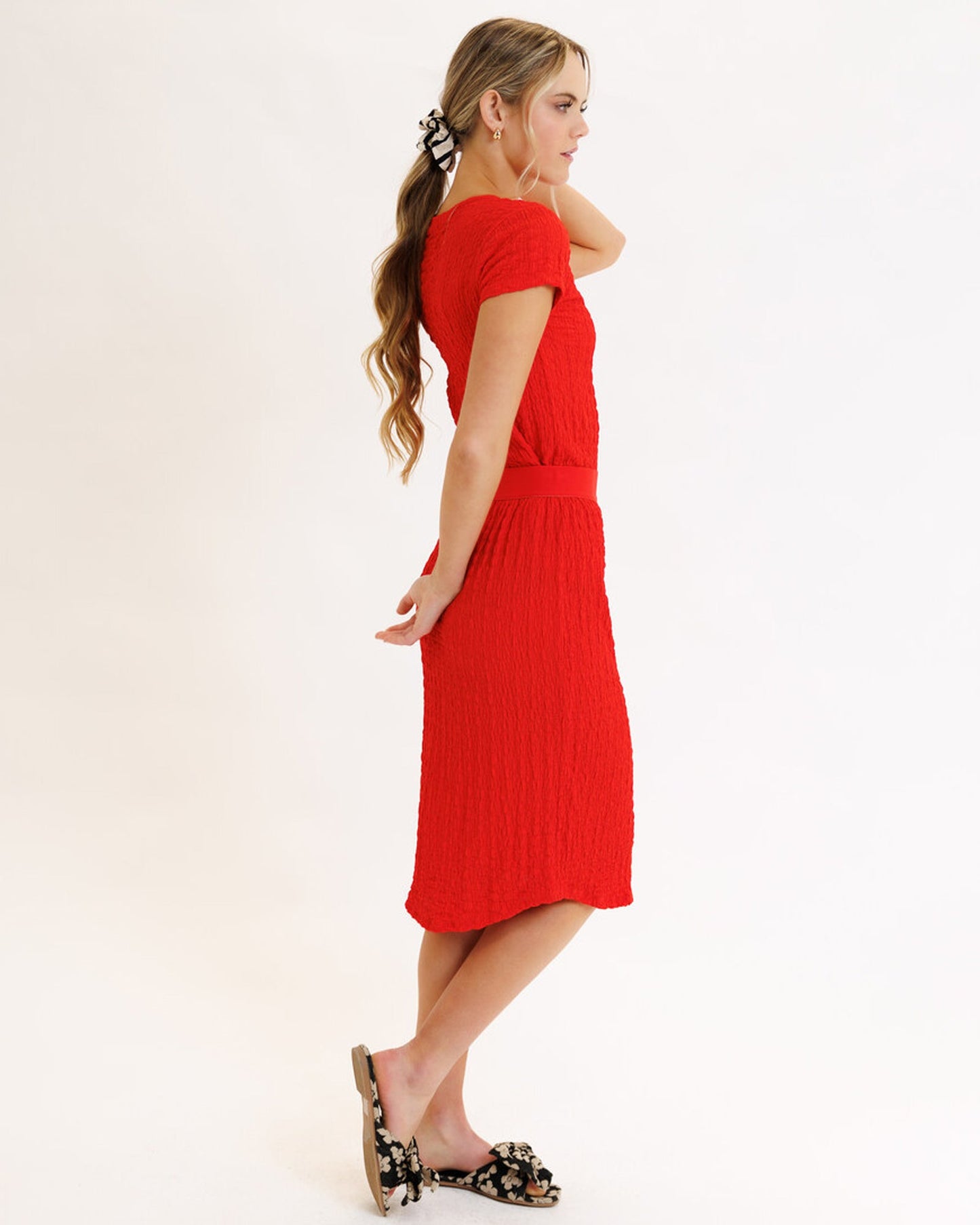 Popcorn Smocked Skirt