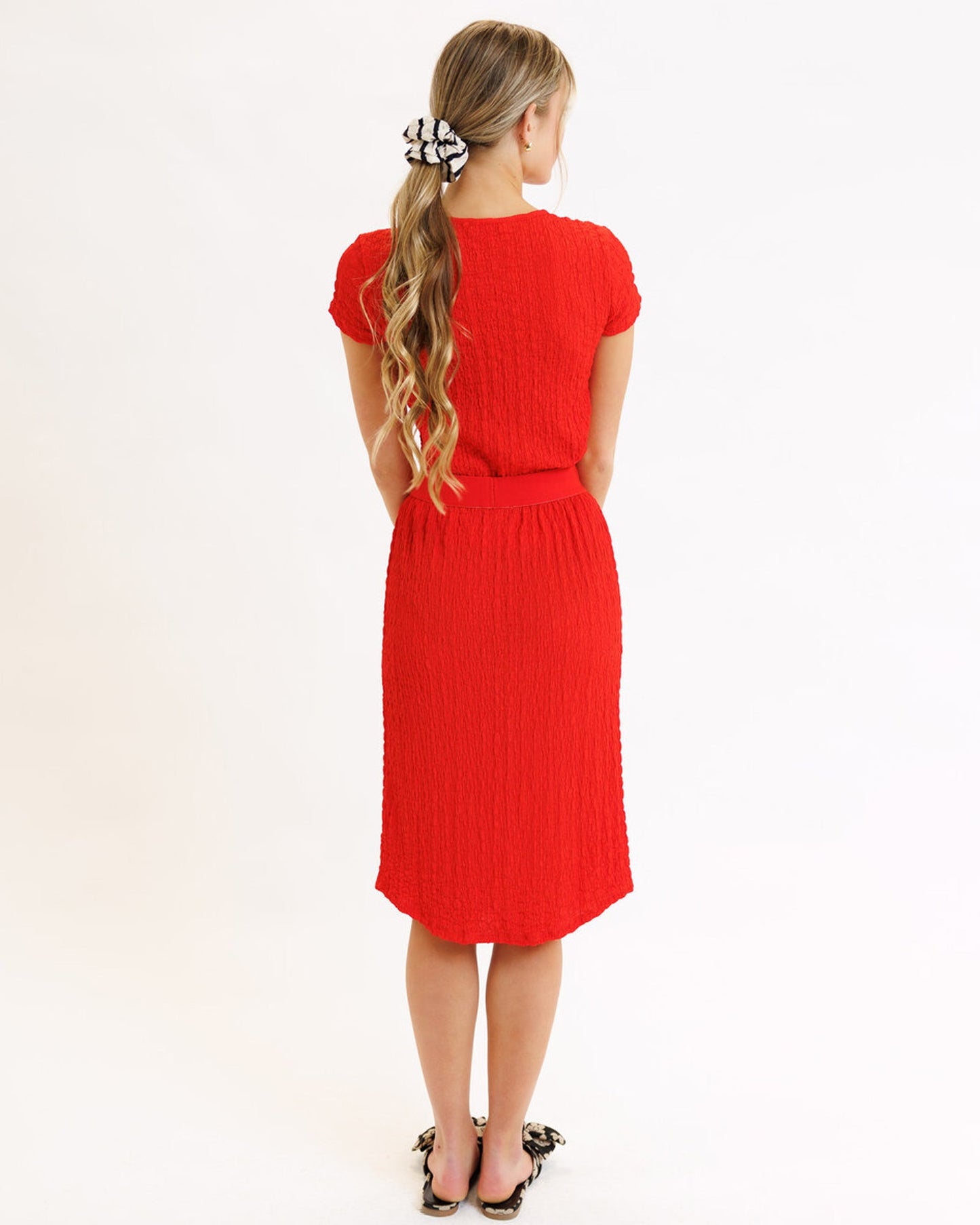 Popcorn Smocked Skirt