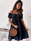 Ruffled Off-Shoulder Short Sleeve Dress - product image 18