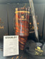 Stanley brown copper patterned insulated tumbler with handle and straw