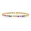 Rainbow Tennis Bracelet
