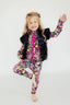 Black Checker Puffer Vest