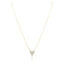 Sara Pave Heart Necklace