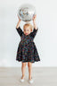 Confetti Velvet Sequin Dress