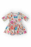 Harvest Blooms 3/4 Sleeve Twirl Bodysuit