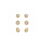 Lizzie Cz Bezel Earring Set