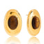 Sedona Tiger Eye Oval Studs