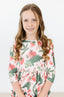 Hear Me Roar 3/4 Sleeve Pocket Twirl Dress