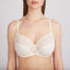 Bra Milavitsa 120151 - Elastic & Lace, Double-Segment Cups, Wide Straps