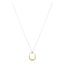 Two Tone Eternity Necklace