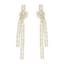 CZ Knot Statement Earring