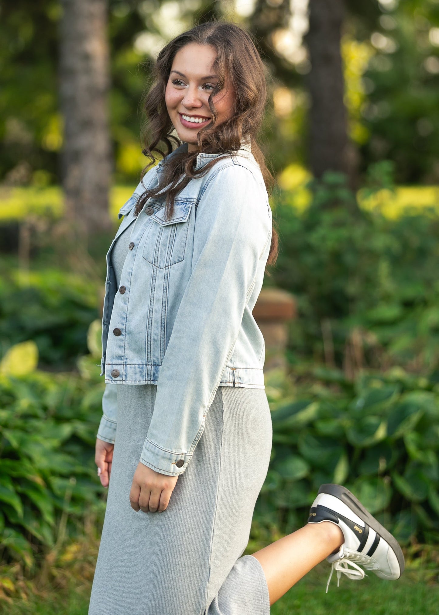 Baylor Gray Ribbed T-shirt Dress - product image 13