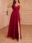 Slit Spaghetti Strap Maxi Dress