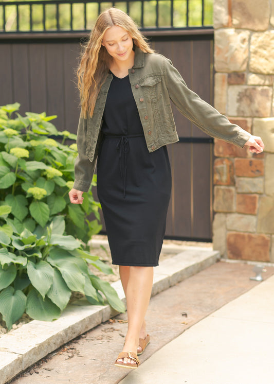 Eliza Knit Midi Dress