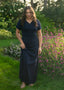 Ella Navy Cinched Waist Maxi Dress - product image 10