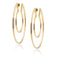 Faye Cutout Hoops