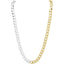 Leila Link Necklace -Two Tone
