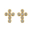 Mimi Mini Cross Earrings