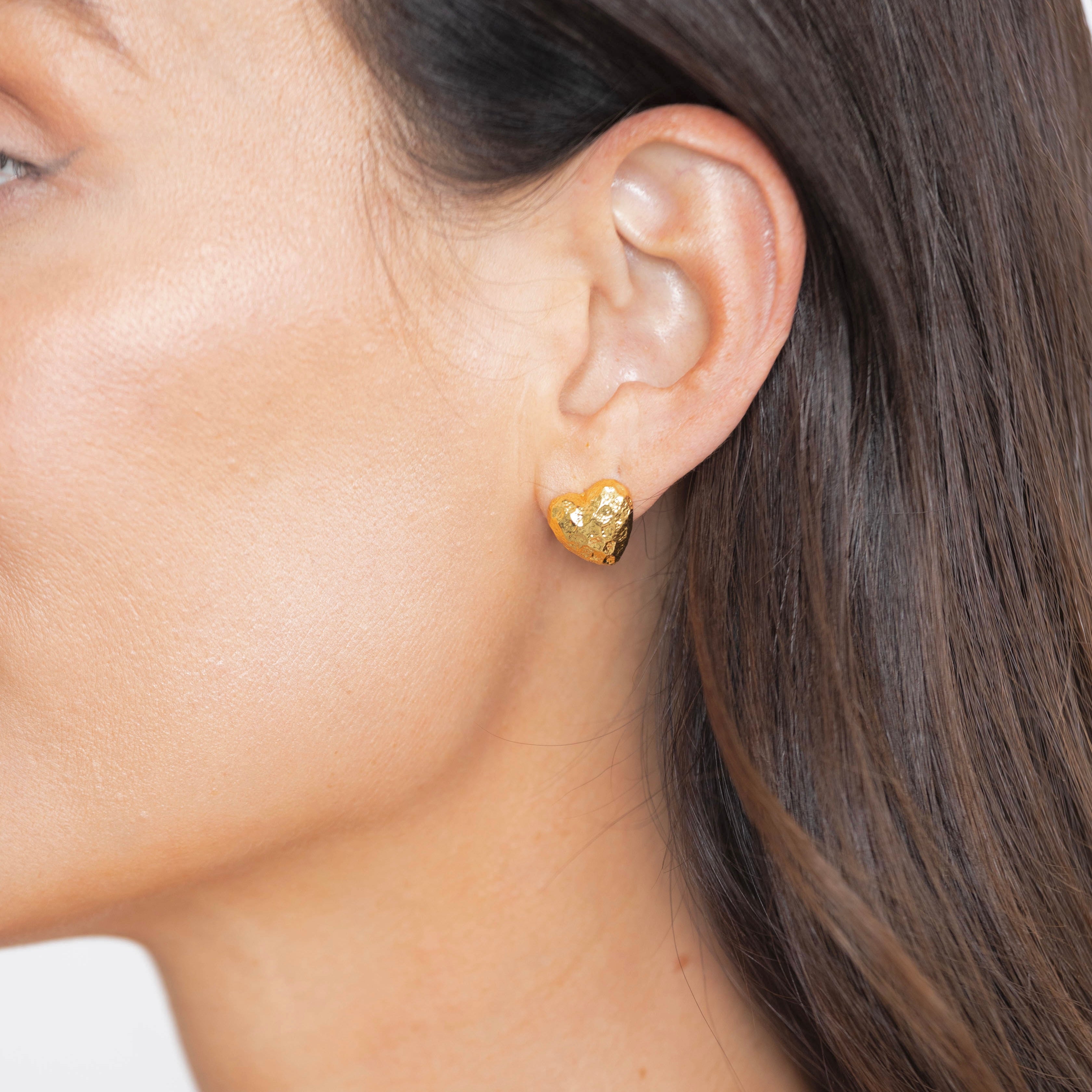 Corinne Heart Studs Secondary image