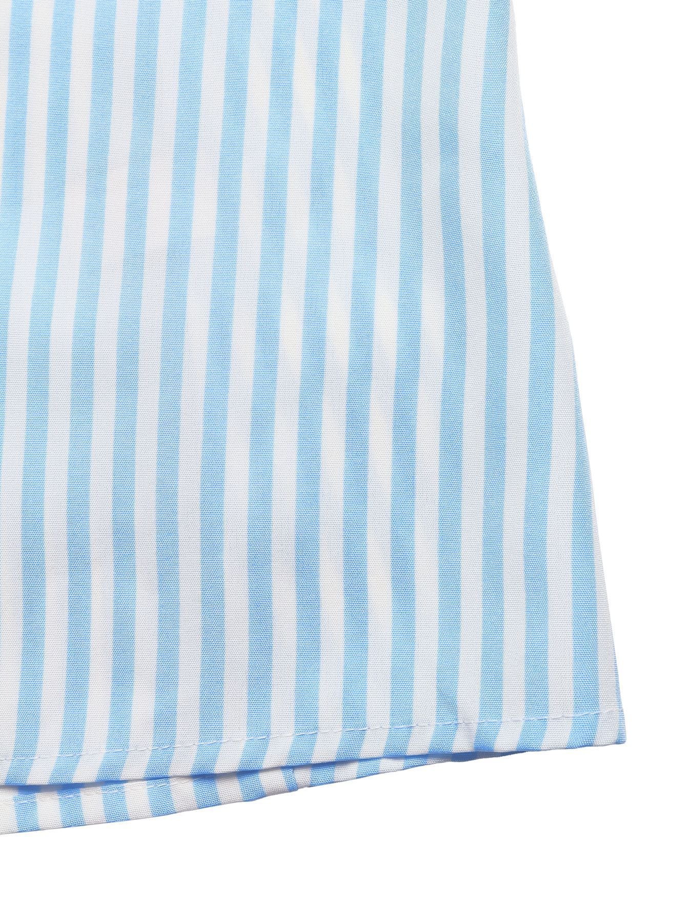 Striped Halter Neck Maxi Dress view 9 - Shopiebay