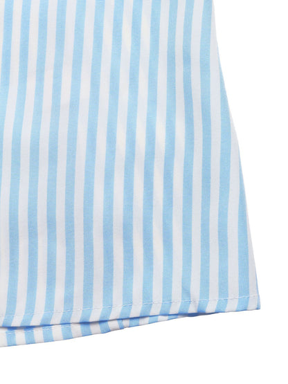 Striped Halter Neck Maxi Dress view 9 - Shopiebay