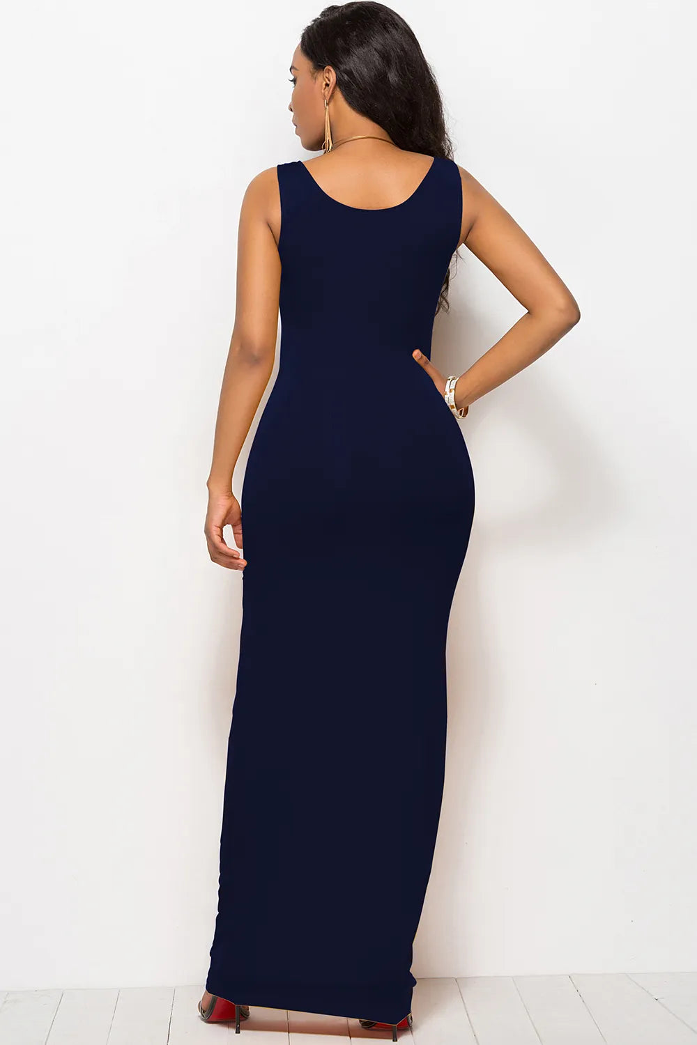 Scoop Neck Wide Strap Maxi Dress - product image 20