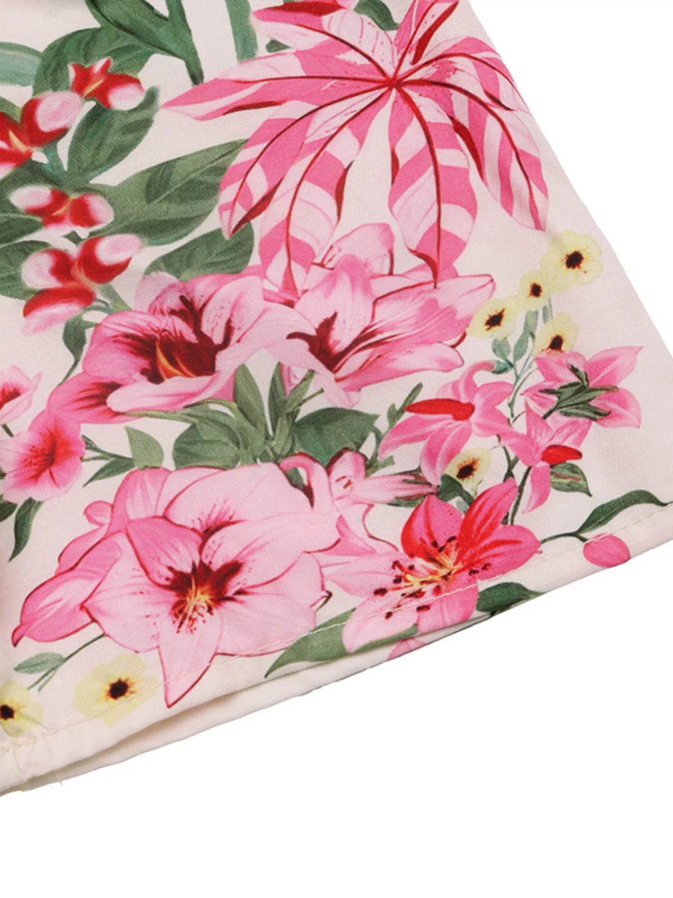 Floral Print V-Neck Midi Dress - product image 6