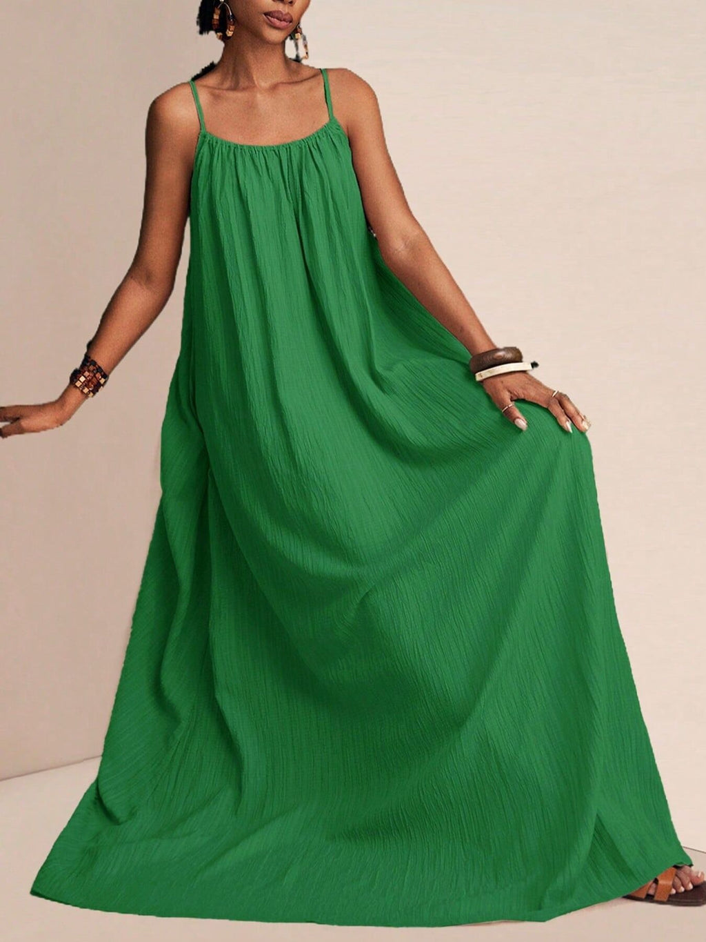 Spaghetti Strap Flowy Maxi Dress - product image 18