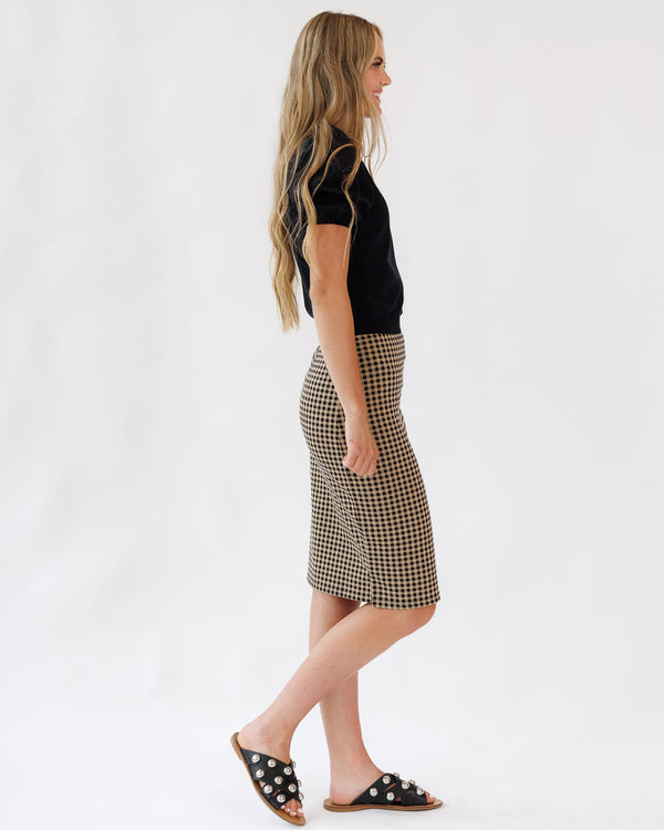 Checks Out Skirt