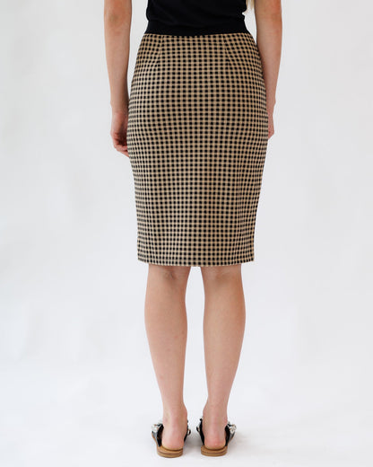 Checks Out Skirt