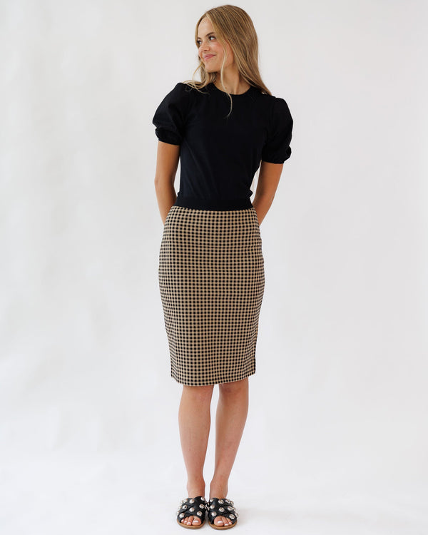 Checks Out Skirt
