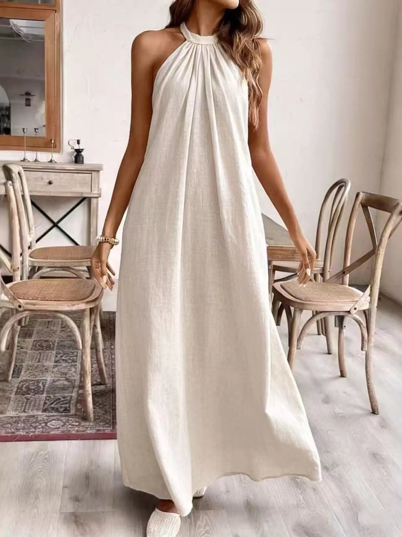 Halter Neck Maxi Dress Main image