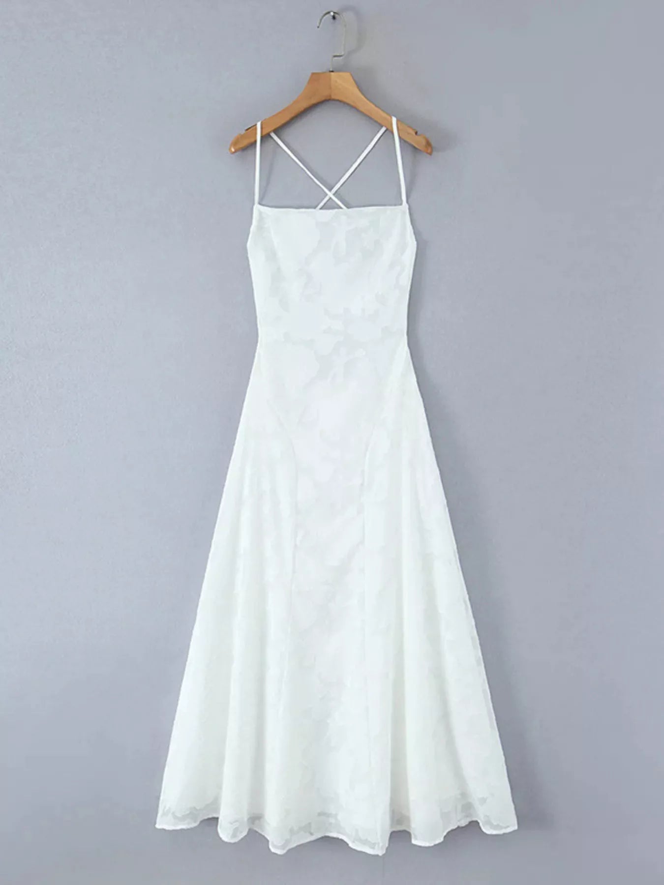 Lace Spaghetti Strap Maxi Dress - product image 14