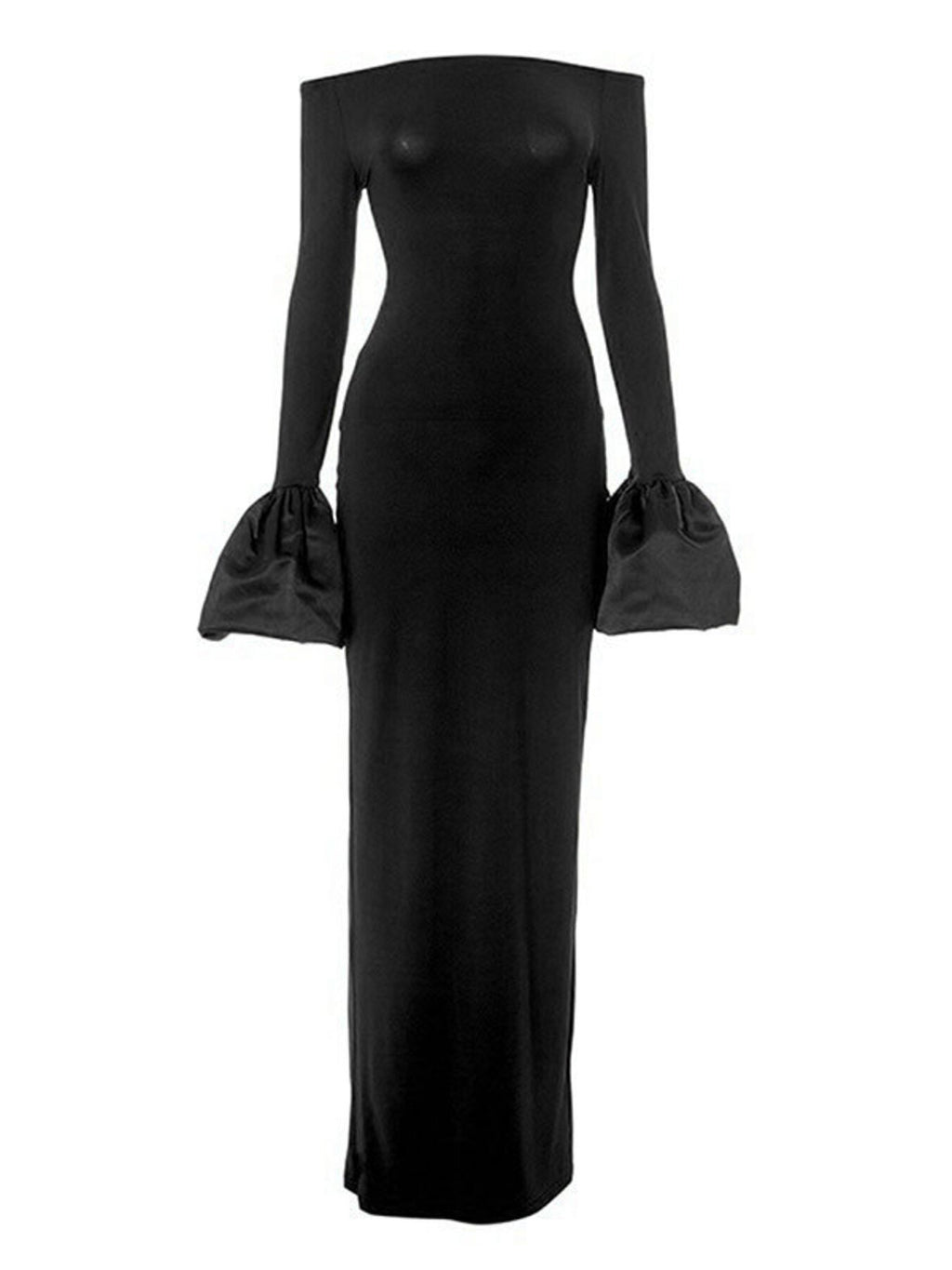 Off-Shoulder Flounce Sleeve Maxi Dress - product image 4