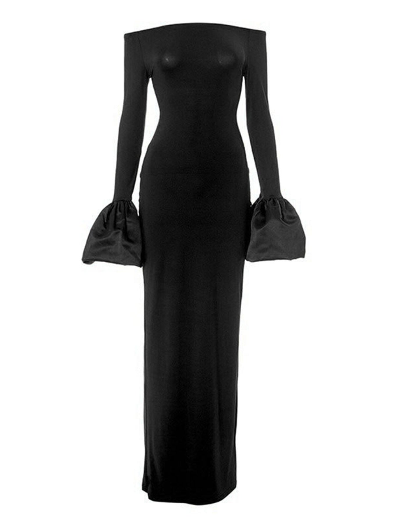 Off-Shoulder Flounce Sleeve Maxi Dress - product image 4
