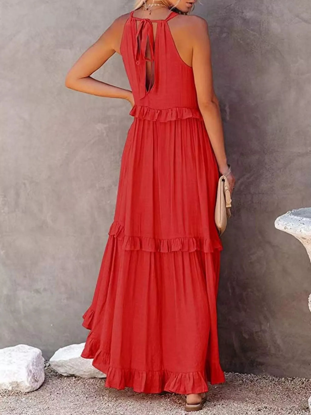 Ruffled Tiered Sleeveless Maxi Dress - product image 20