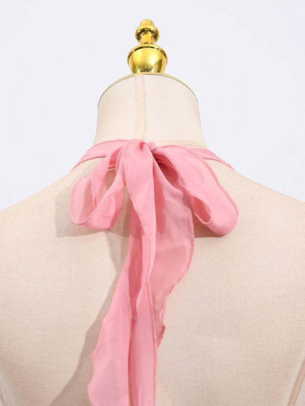 Sequin Halter Neck Mini Dress - product image 9
