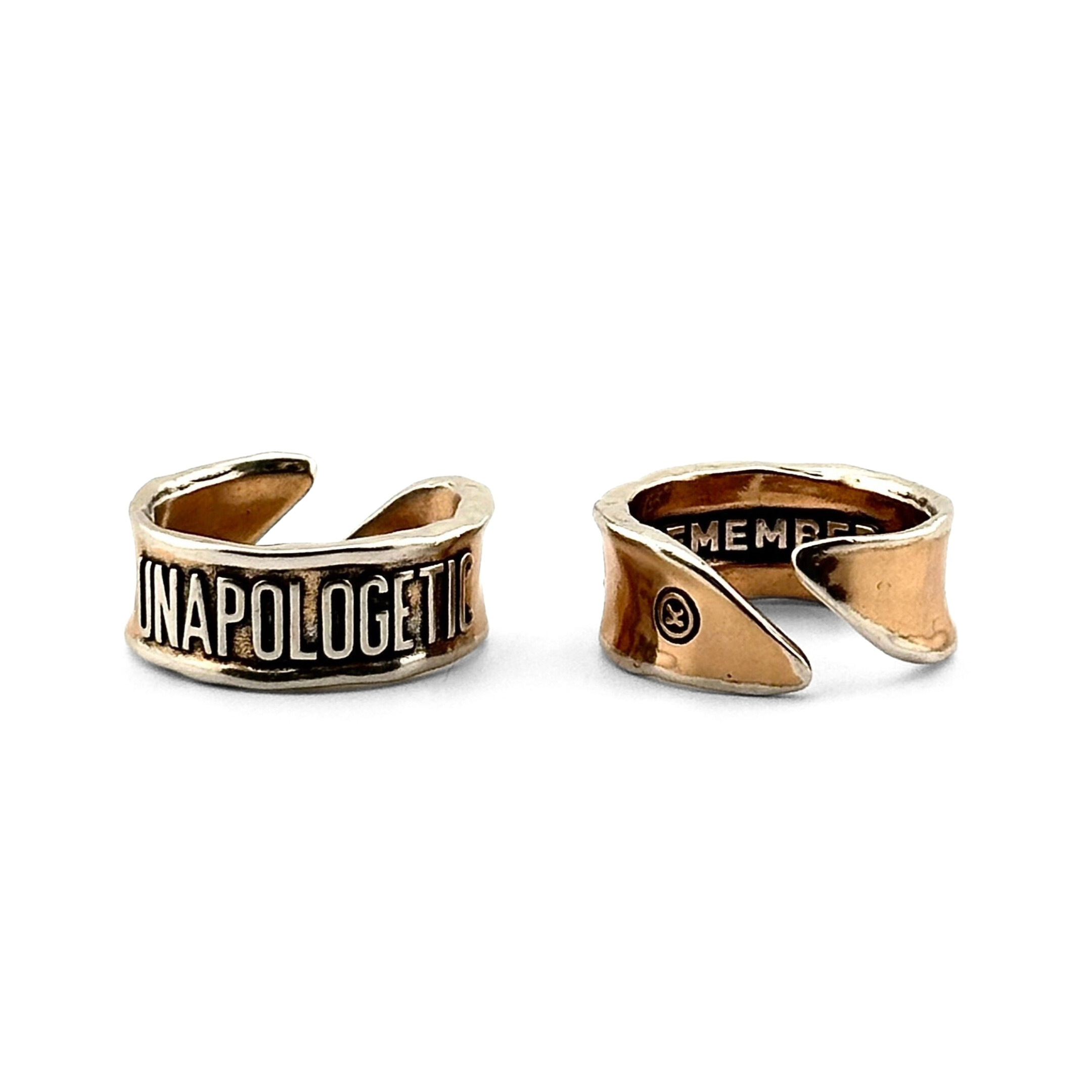Unapologetic Remember Adjustable Ring Secondary image
