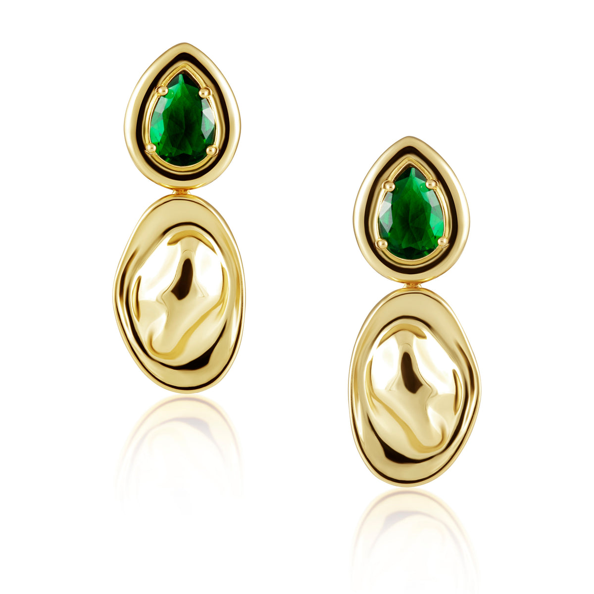 Virginia Emerald Drop Earring Main image