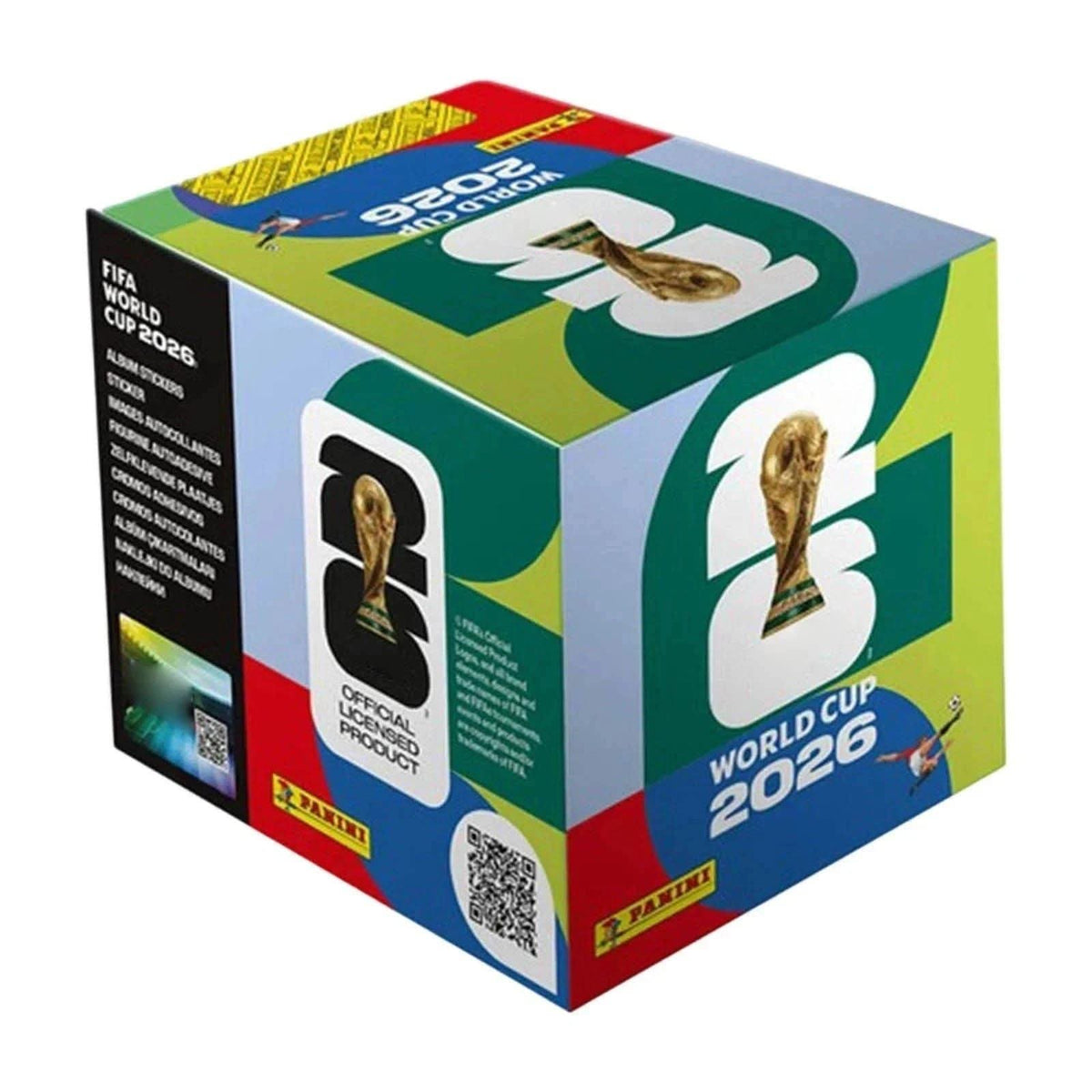 Panini FIFA World Cup 2026 Adrenalyn XL Official Trading Cards – 50 Pack Display Box