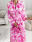 Printed Button Front Maxi Shirt Dress - product image 6