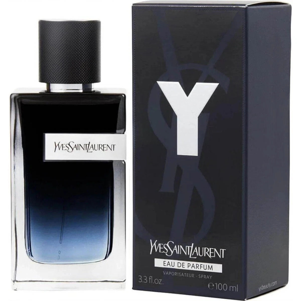 Yves Saint Laurent Y Eau de Parfum 100ml men's fragrance bottle and box Main image