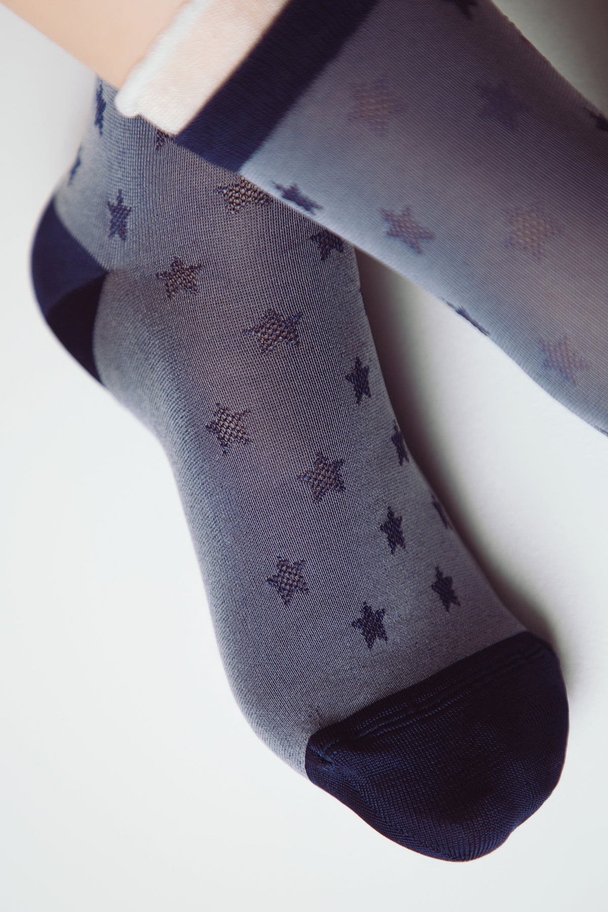 Conte Socks Classic - 491 Decorative Transparent Mesh