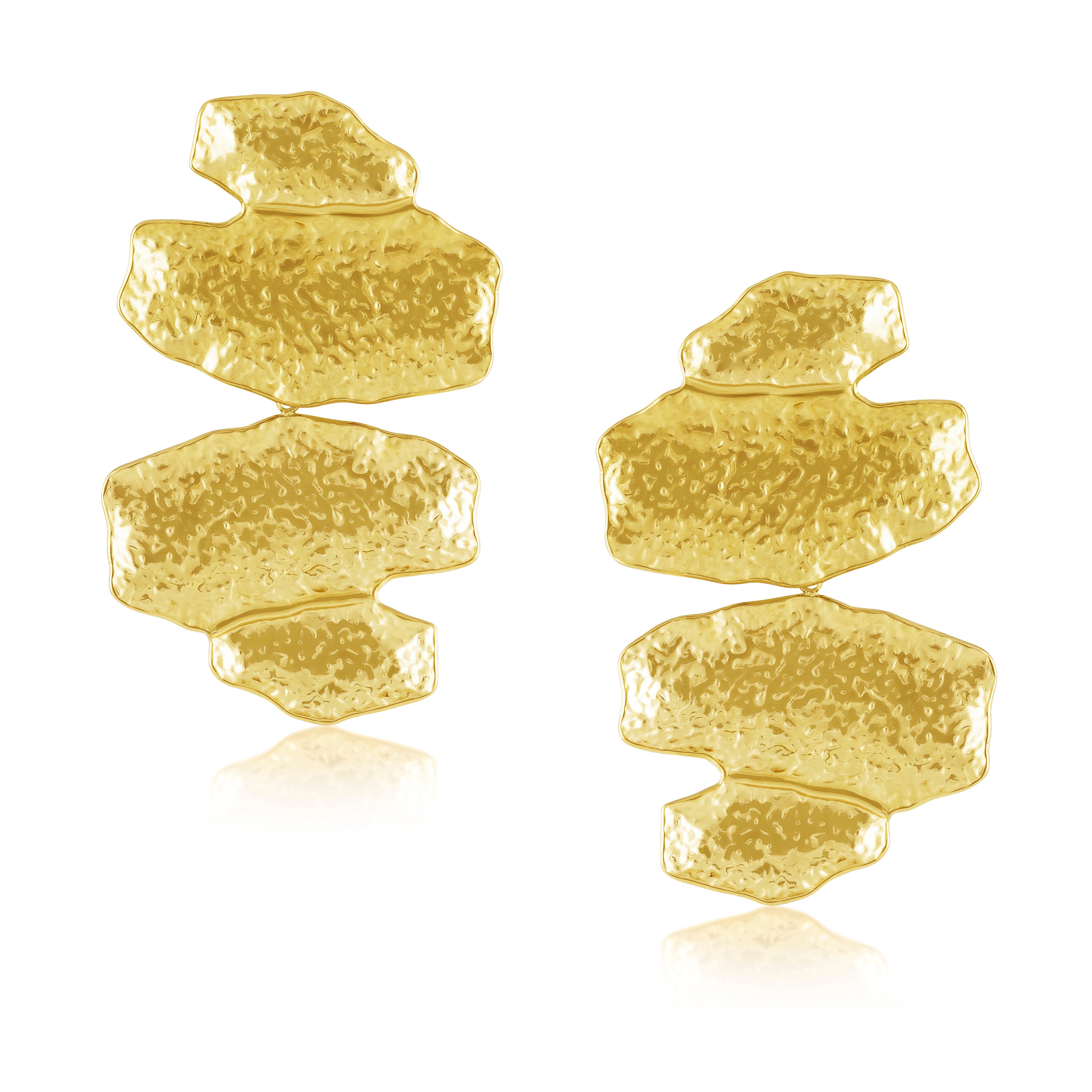 Maxine Hammered Statement Earring Main image