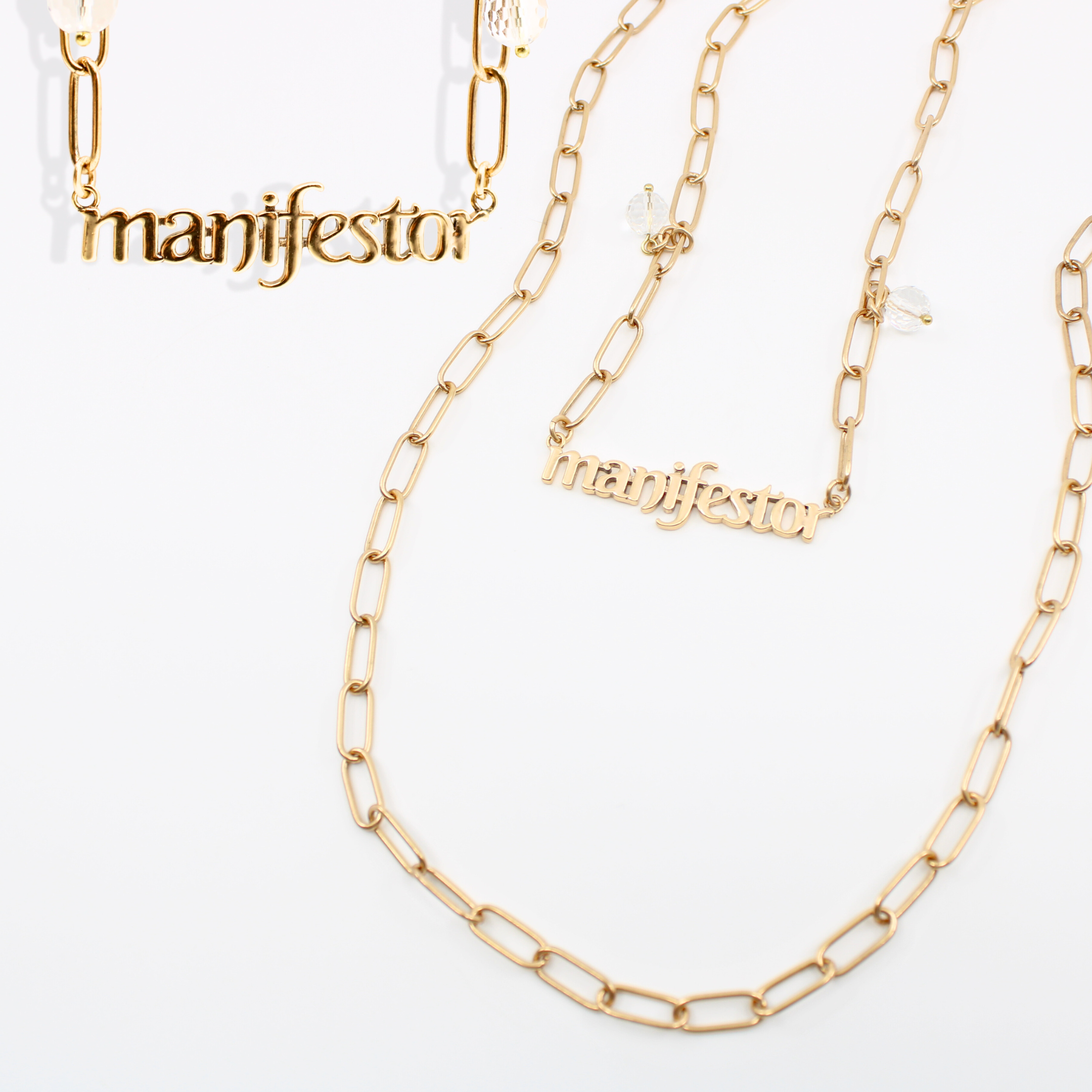 Manifestor Long Chain Necklace