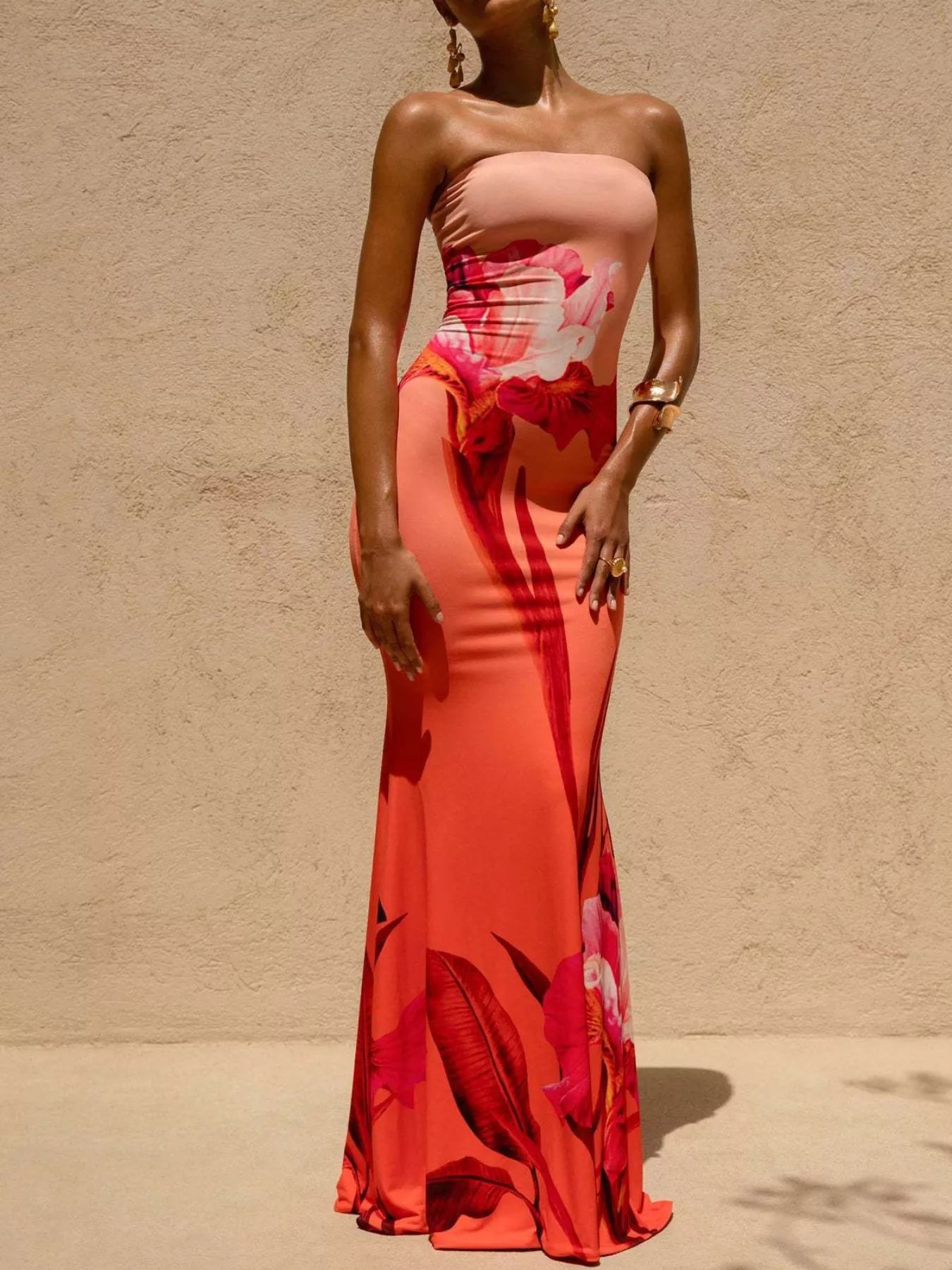 Tube Bodycon Maxi Dress Main image
