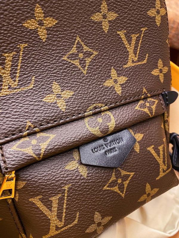 Mini Monogram Canvas Backpack – Compact Luxury-Style Shoulder Bag