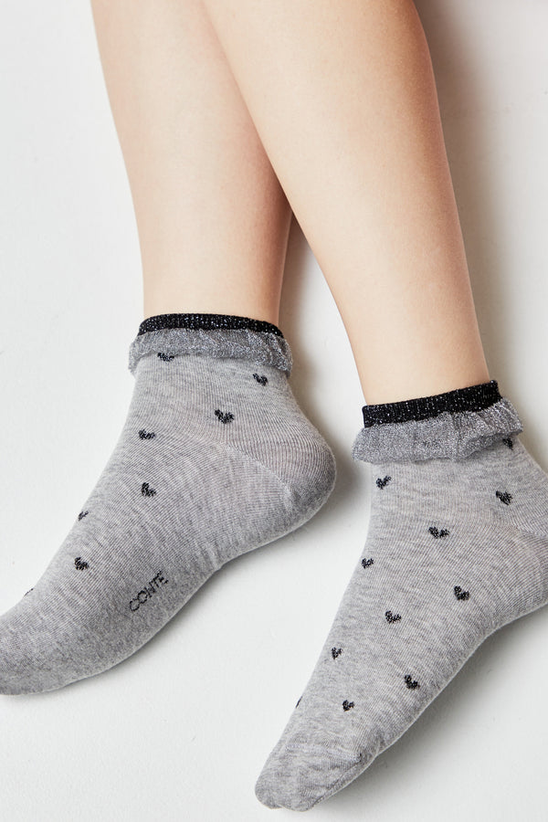 Conte Cotton Socks Classic - 243 Airy Sole and Lurex