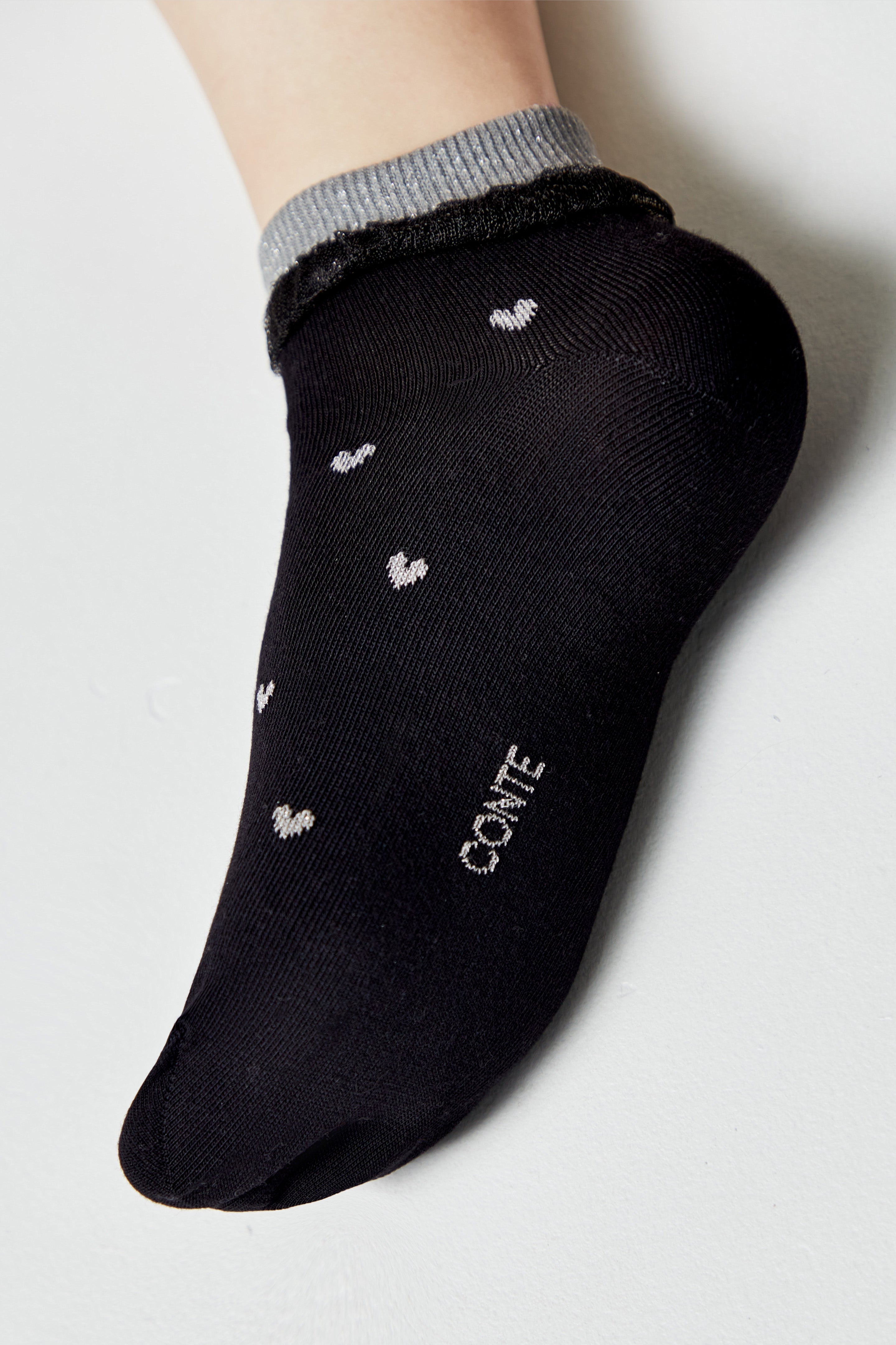 Conte Cotton Socks Classic - 243 Airy Sole and Lurex Secondary image
