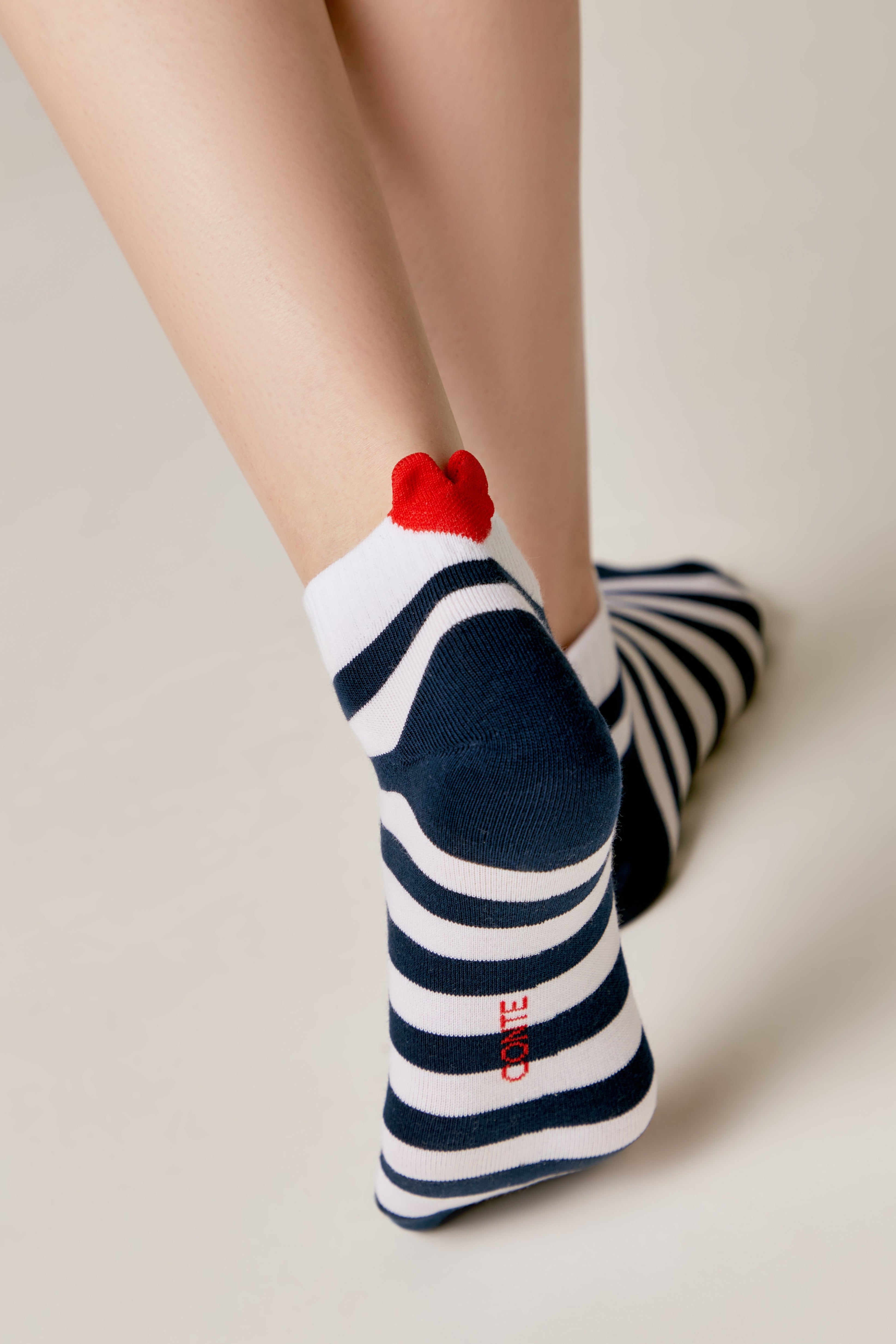 Cotton Ankle Socks Conte Active - Stripes 223 Secondary image
